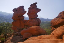 USA, Colorado, Colorada Springs, Garden of the Gods public park.