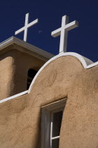 USA, New Mexico, Taos, Church of San Francisco de Asis.