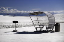 USA, New Mexico, White Sands National Monunment.