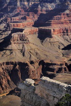 USA, Arizona, Grand Canyon, South Rim view from Yavapai Point.