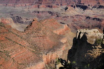 USA, Arizona, Grand Canyon, South Rim view from Yavapai Point.