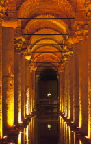 Turkey, Istanbul, Sultanahmet, Yerebatan Sarnici, Basilica Cistern,