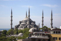 Turkey, Istanbul, Sultanahmet Camii, Blue Mosque.