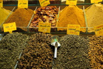 Turkey, Istanbul, Eminonu, Misir Carsisi, Spice Market interior.
