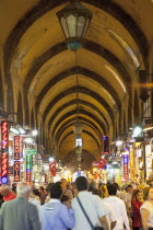 Turkey, Istanbul, Eminonu, Misir Carsisi, Spice Market interior.