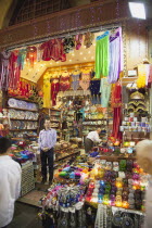 Turkey, Istanbul, Eminonu, Misir Carsisi, Spice Market interior.