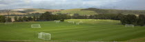 Sport, Football, Soccer, empty practice pitches.