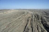 Namibia, Rocky desert on the border between Northern Namibia and Angola . The border is indeterminate at this point.