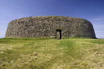 Ireland, County Donegal, Grianan of Aileach ring fort circa 1000AD.