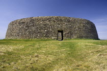 Ireland, County Donegal, Grianan of Aileach ring fort circa 1000AD.