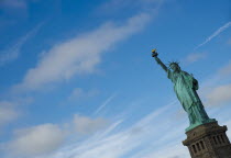 USA, New York, Liberty Island, the Statue of Liberty.