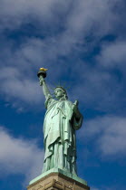 USA, New York, Liberty Island, the Statue of Liberty.