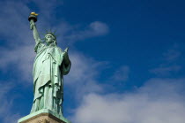 USA, New York, Liberty Island, the Statue of Liberty.