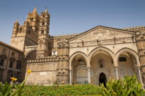 Italy, Sicily, Palermo, Cathedral.