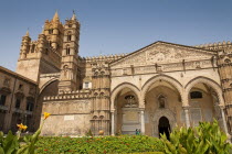 Italy, Sicily, Palermo, Cathedral.