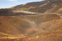 Italy, Sicily, Mount Etna, Silvestri Crater.