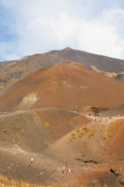 Italy, Sicily, Mount Etna, Silvestri Crater.