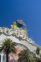 USA, Nevada, Las Vegas, Harrahs Casino and Hotel.