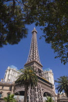USA, Nevada, Las Vegas, The Paris Hotel and Casino.