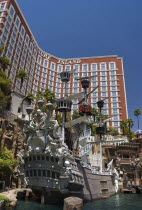 USA, Nevada, Las Vegas, Treasure Island Hotel.