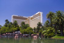 USA, Nevada, Las Vegas, The Mirage Hotel.