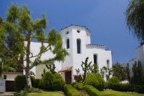 USA, California, Los Angeles, Typical house on Hollywood Boulevard.