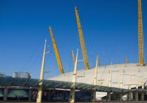 England, London, Entrance to the 02.