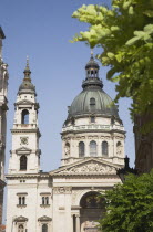 Hungary, Budapest, The 96m Dome of St Stephen's Basilica in central Pest.
