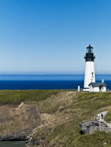 USA, Oregon, Yaquina Head Light House.