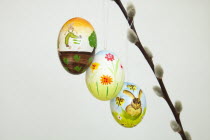Festivals, Religious, Christian, Easter, decorated eggs.