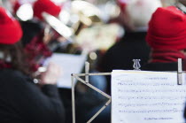 England, London, St Pauls Cathedral, Tuba Carols an annual Christmas charitable musical performance.