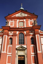 Czech Republic, Bohemia, Prague, Castle, Basilica of St George.