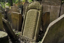 Czech Republic, Bohemia, Prague, Old Jewish Cemetery.