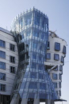 Czech Republic, Bohemia, Prague, The Dancing Building built1996.