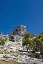Mexico, Quintana Roo, Tulum, Temple of the Wind.
