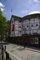 England, London, The Globe Theatre.  