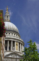 England, London, Saint Pauls Cathedral.   