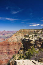 USA, Arizona, Grand Canyon. View across the Grand Canyon.