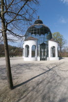 Austria, Vienna, The columbary Dovecote or pigeon loft at the Schloss Schonbrunn, built between 1750-1755.