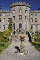 Ireland, county Sligo, Markree Castle hotel, Exterior showing turret of the building.