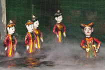 Vietnam, Hanoi, Thang Long Water Puppet Theatre.