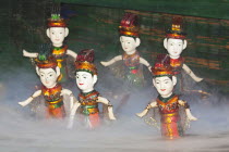 Vietnam, Hanoi, Thang Long Water Puppet Theatre.