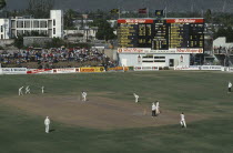 West Indies, Jamaica, Kingston, Windies v Australia test series at Sabina Park cricket ground.