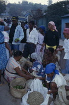 Dominican Republic, market scene.