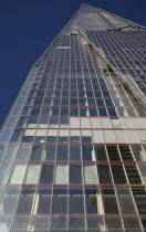 England, London, Southwark southbank, The Shard skyscraper designed by Renzo Piano in the city's London Bridge Quarter.