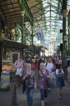 England, London, Southwark, Borough Market, Londons oldest fresh fruit and vegetable market.