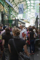 England, London, Southwark, Borough Market, Londons oldest fresh fruit and vegetable market.