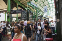 England, London, Southwark, Borough Market, Londons oldest fresh fruit and vegetable market.