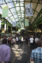 England, London, Southwark, Borough Market, Londons oldest fresh fruit and vegetable market.