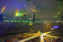 England, London, Stratford, Olympic games closing ceremony.